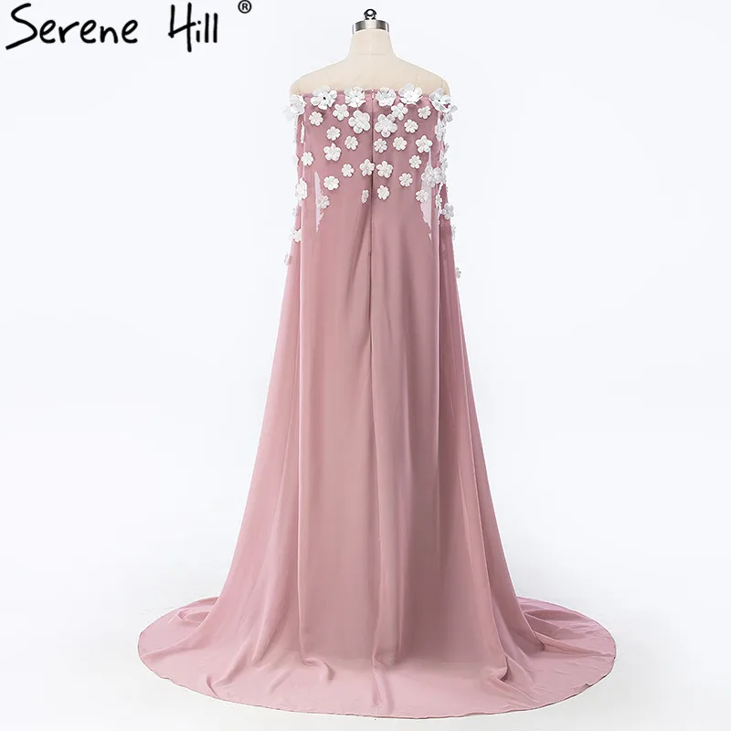 Flower Formal elegant evening dresses long with cap Custom Size Party Dress 2021 Evening HA2107 | Свадьбы и торжества