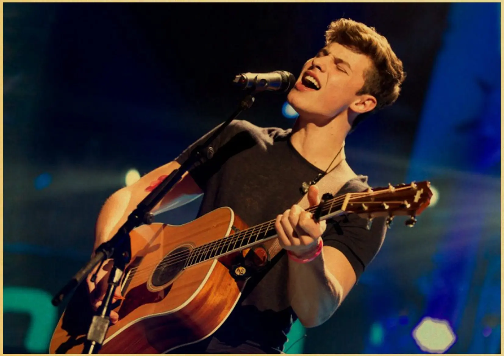 Певец Shawn Mendes плакат высокого качества печать на крафтовой бумаге картина ретро