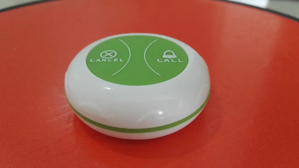 Wireless Restaurant Pager System Voice Reporting Receiver Screen Call Bell Transmitter Button(1 display+12 call button) | Компьютеры и