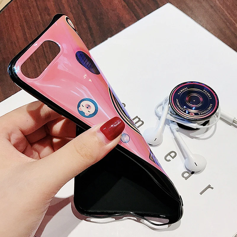 Винтаж Idear Камера чехол для iPhone XS MAX XR 6 6s 7 8 плюс крышка Роскошные Blu-Ray чехлы с