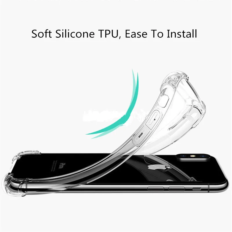 50 шт./лот противоударный Прозрачный чехол для телефона Huawei Honor 20 Pro Nova 4 Lite Enjoy 9S Maimang