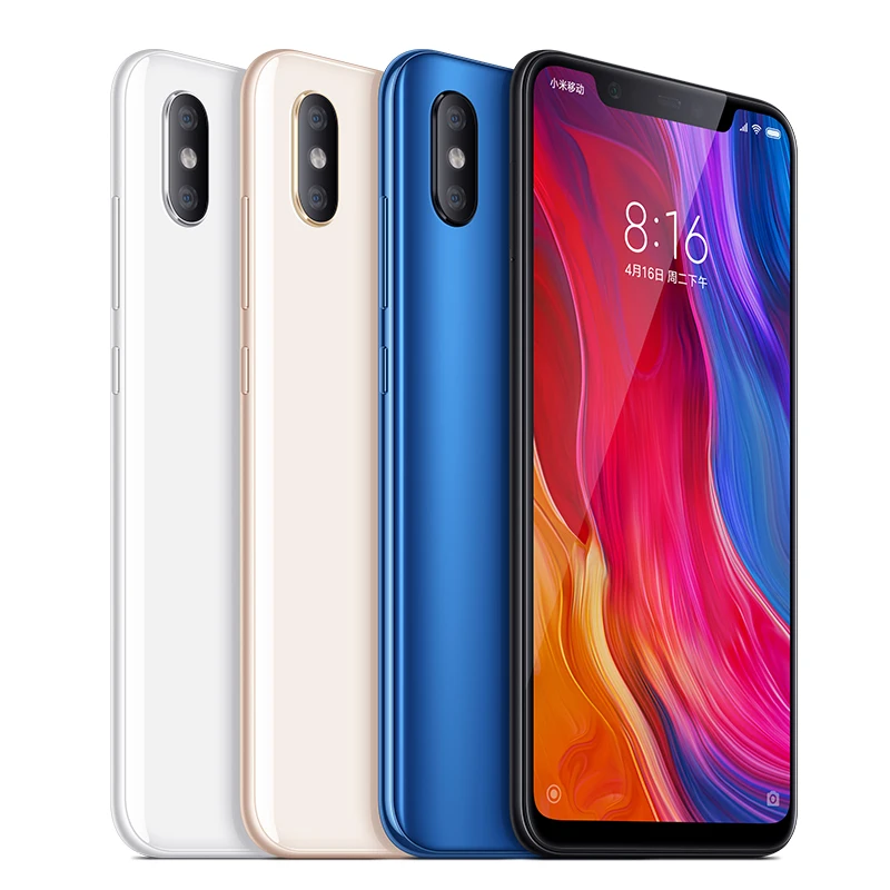Глобальная версия Xiaomi mi 8 6 Гб 64 NFC ИК разблокировка лица восьмиядерный смартфон
