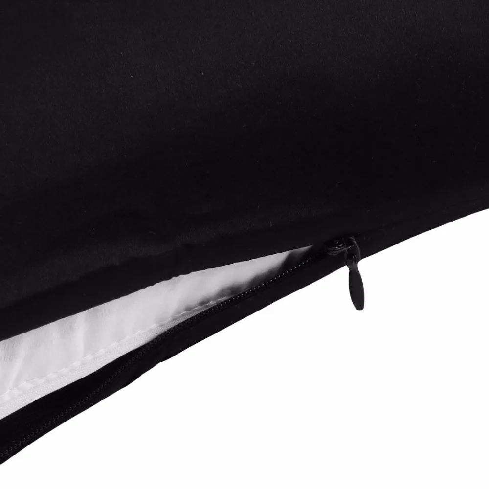 Роскошный чехол с шелковой подушкой на молнии (шелковистая атласная Подушка для