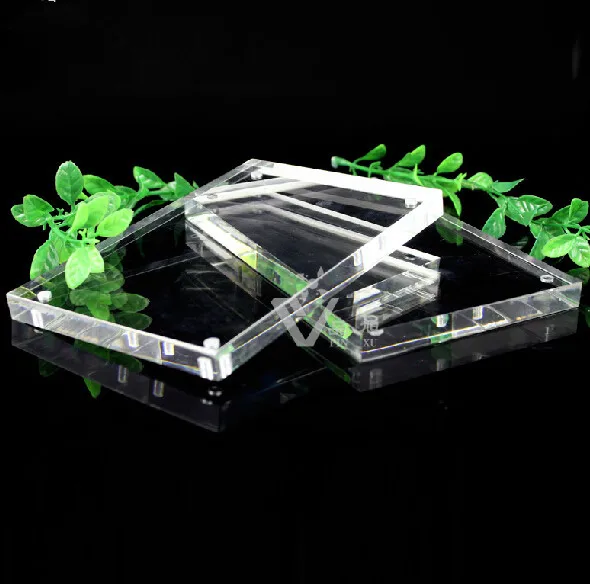 Акриловые Прямоугольник Магнит Фото Рамка Высокий Прозрачный Домашнего Декора