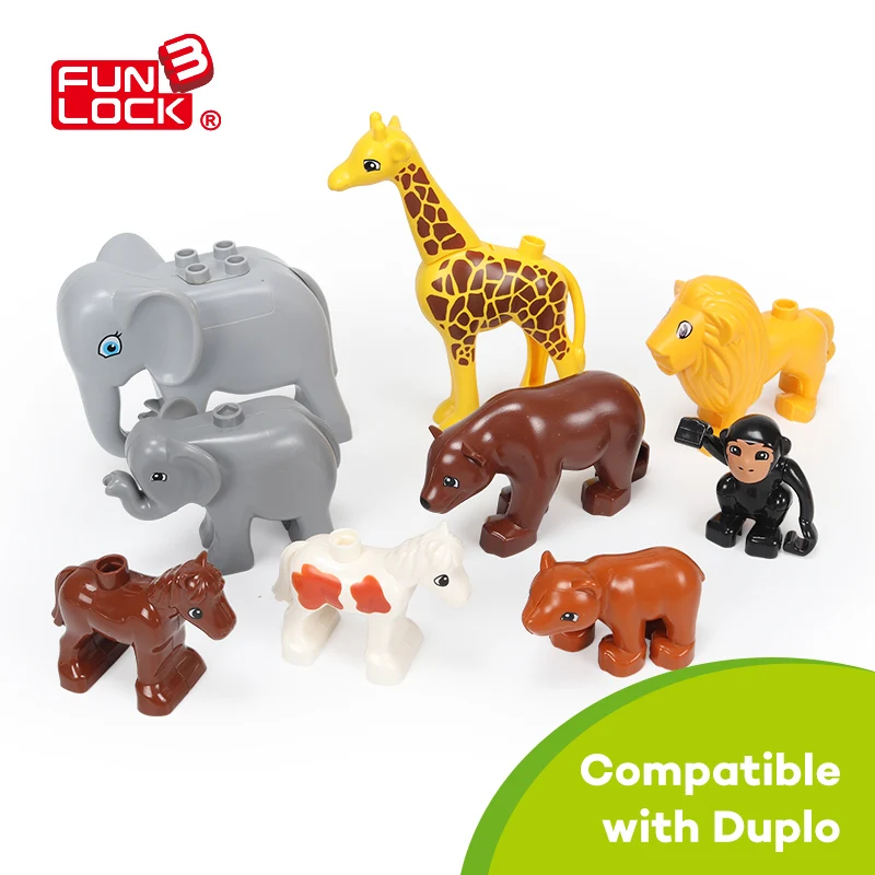 Набор игрушек Funlock Duplo для детей 9 шт./компл.|toys for|toys for kidsduplo toys |