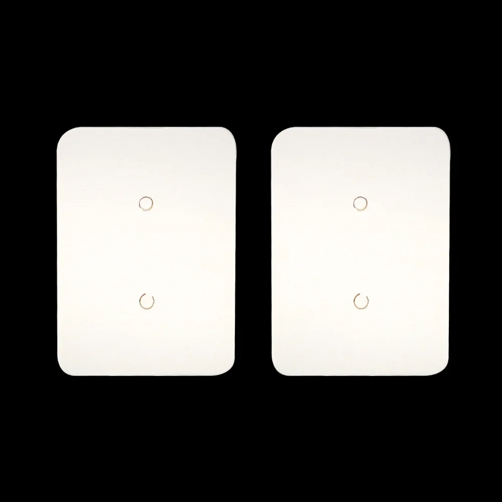 8 сезонов бумажные ювелирные изделия серьги дисплей карты прямоугольник белый