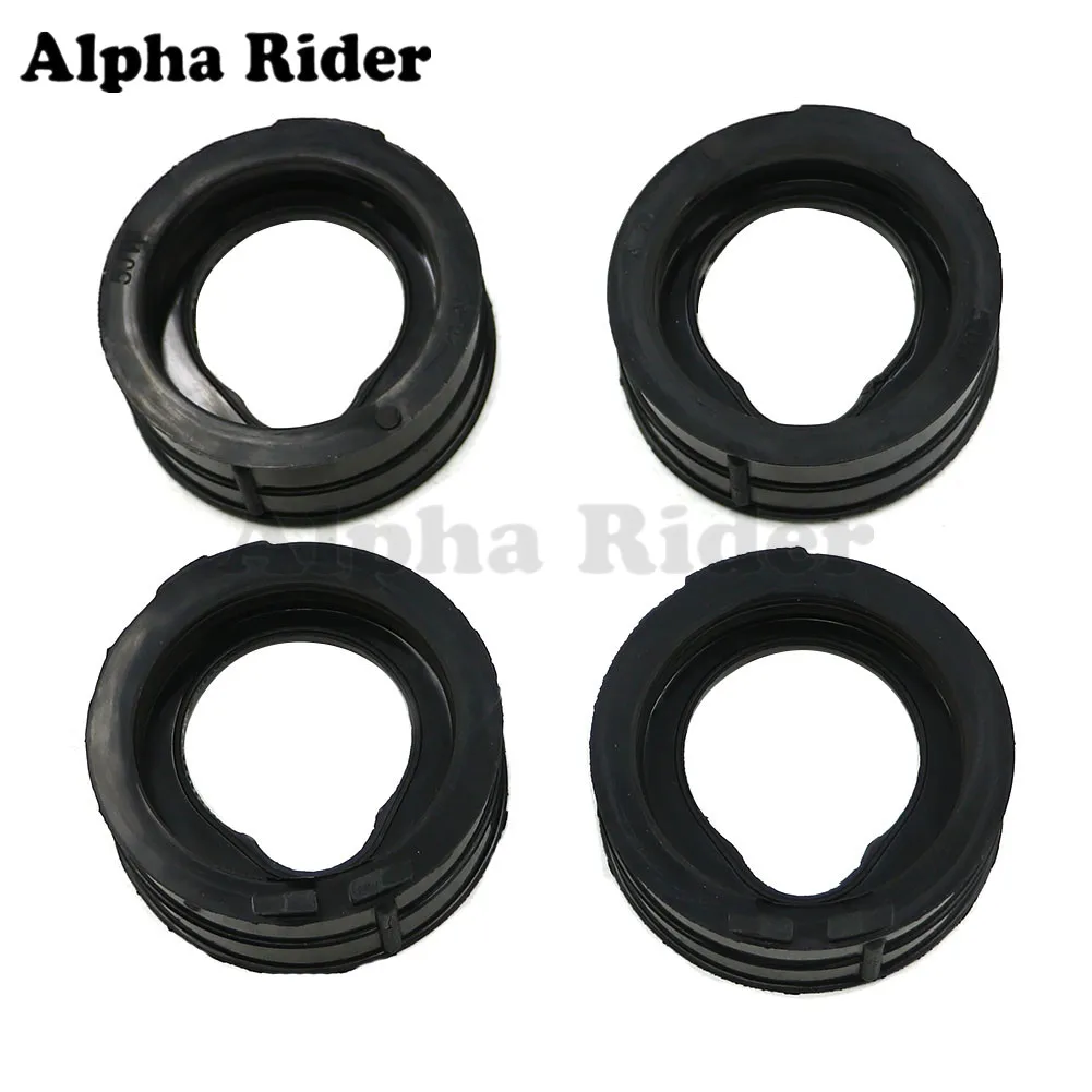 

4 Pcs Motorcycle Parts Carburetor Manifold Intake Carb Pipe Glue Adapter For Yamaha FJR1300 FJR 1300