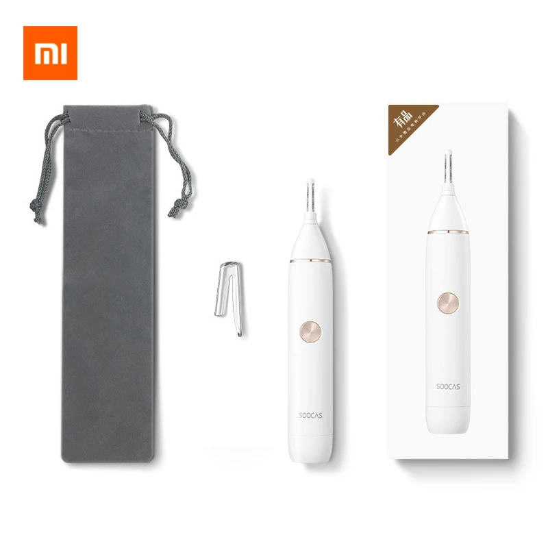 XIAOMI SOOCAS триммер для волос в носу N1 бровей с острым лезвием мытья тела портативный