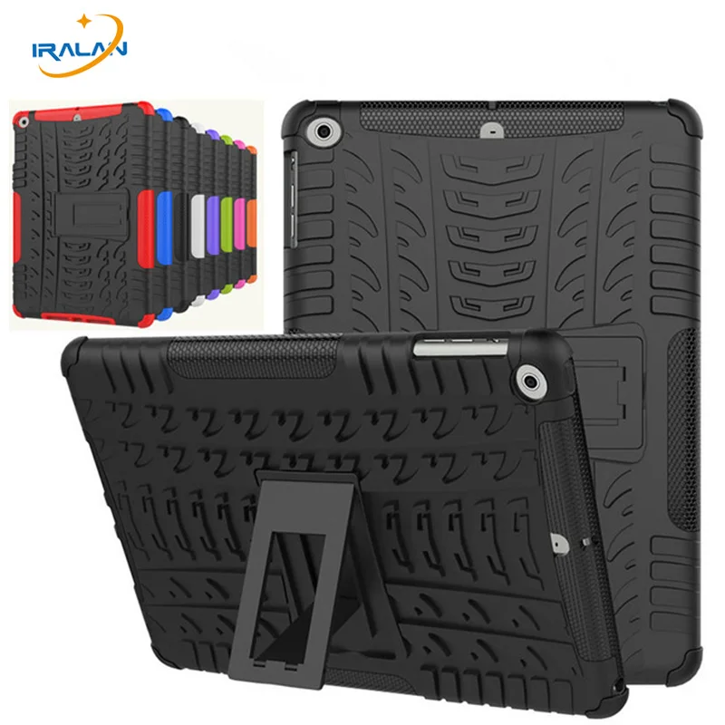 Чехол для ipad Air 1 2 TPU + твердая подставка из ПК задняя крышка нового iPad 9 7 2018 2017