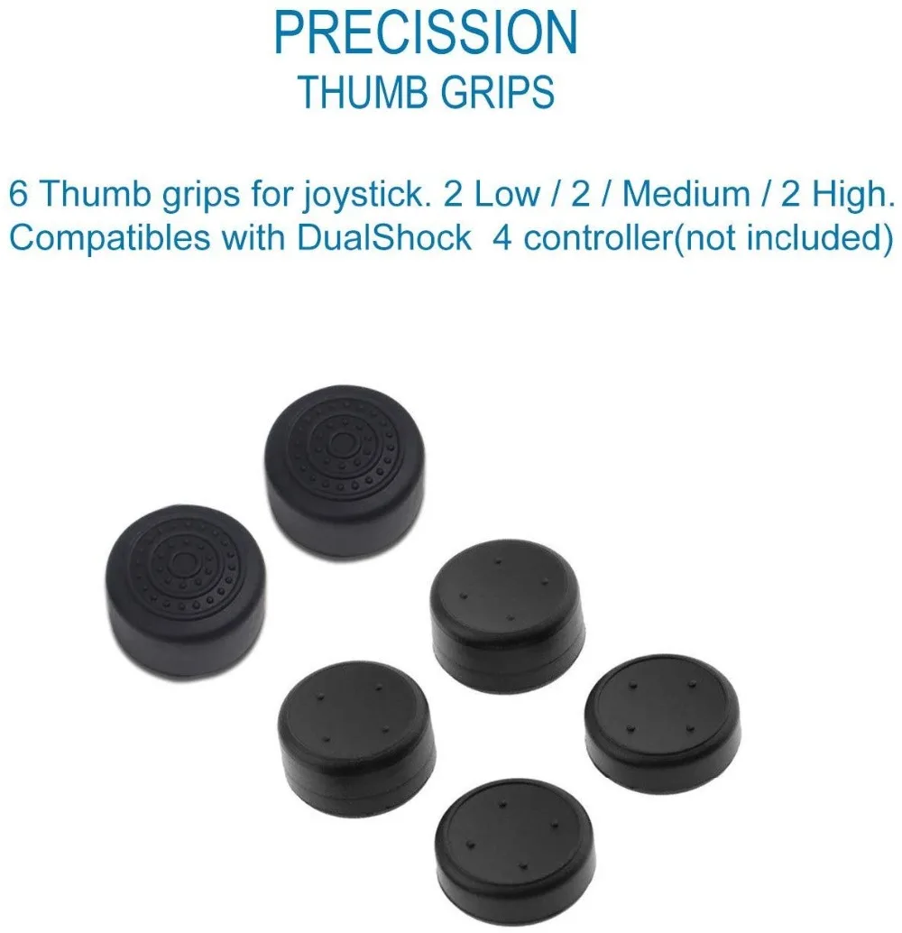 5PCS Thumb Cap Grips for PS4 SLIM PRO | Электроника