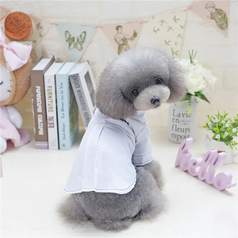 Bigeyedog собачья одежда летняя для домашних животных рубашка собак весеннее пальто