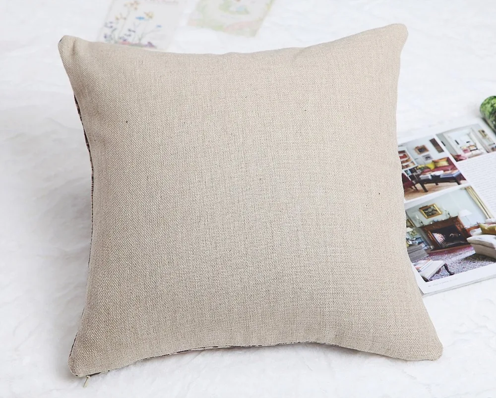 Claybox Decorative 18 x Inch Linen Cloth Pillow Cover Cushion Case Green Parakeet | Дом и сад