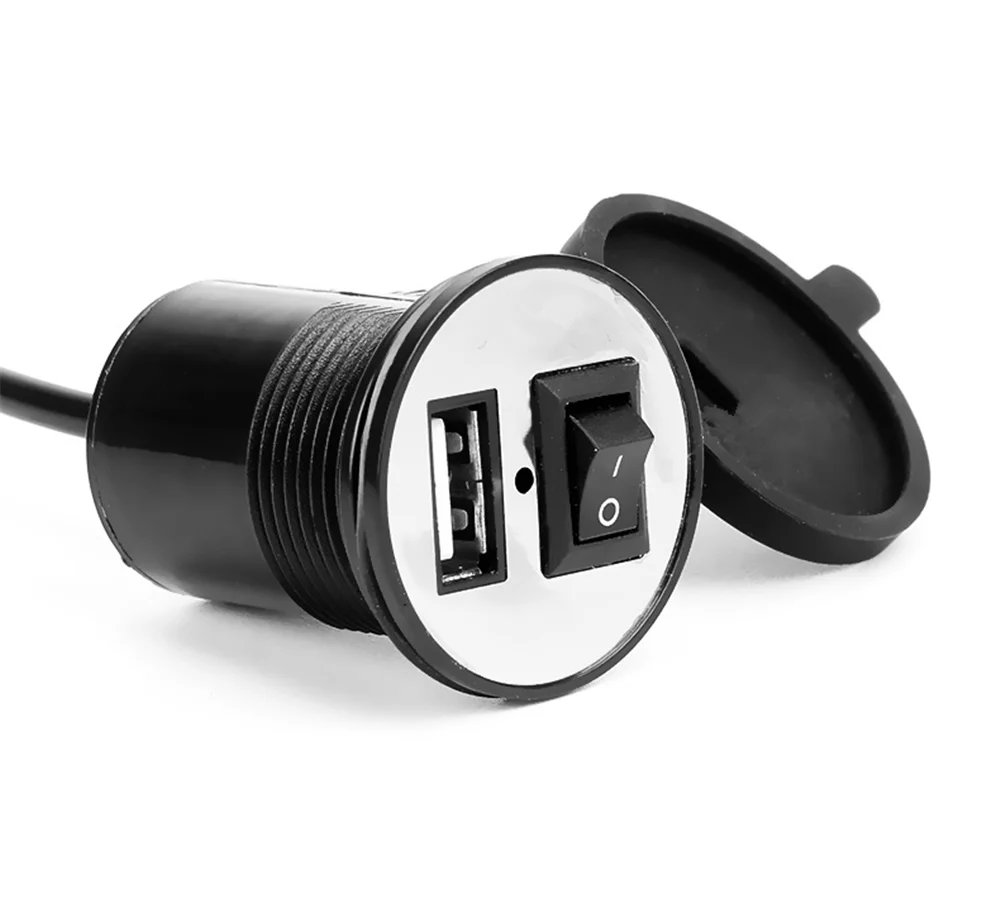 Автомобильные и Мотоциклетные аксессуары зарядное устройство USB для телефона