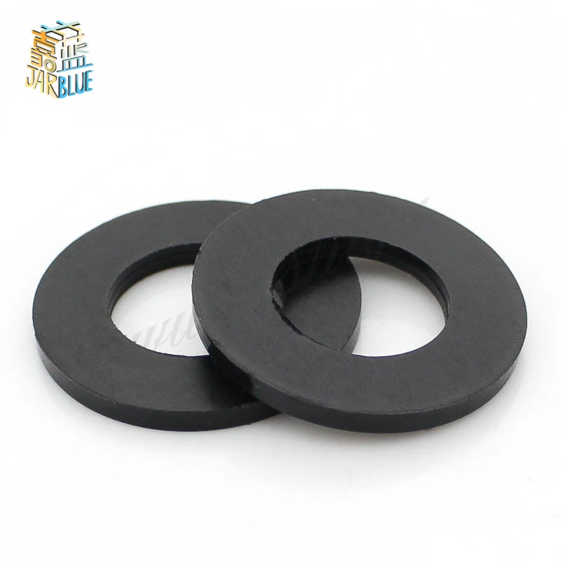 

30PCS-M6*12*1.3 Black /Plastic Gasket /Insulated Plastic Gasket /Nylon Flat Pad