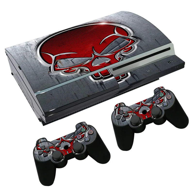 Каратель кожи Стикеры наклейка для PS3 жира Игровые приставки 3 консоль и контроллеры для PS3 жира шкуры виниловая клеящаяся пленка