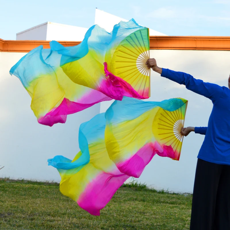 Высококачественный веер для танца живота унисекс из 100% натурального