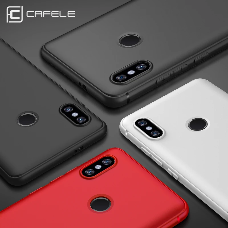 Cafele матовый чехол из ТПУ для Xiaomi Redmi Note 5 Pro (двойная камера) мягкая гибкая крышка