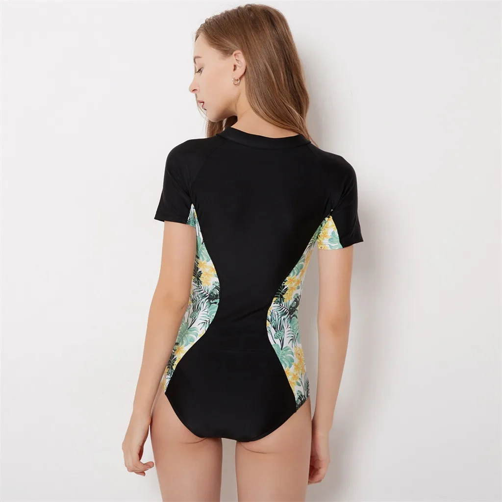 2019 Пасхальный женский купальник с длинным рукавом для серфинга и дайвинга