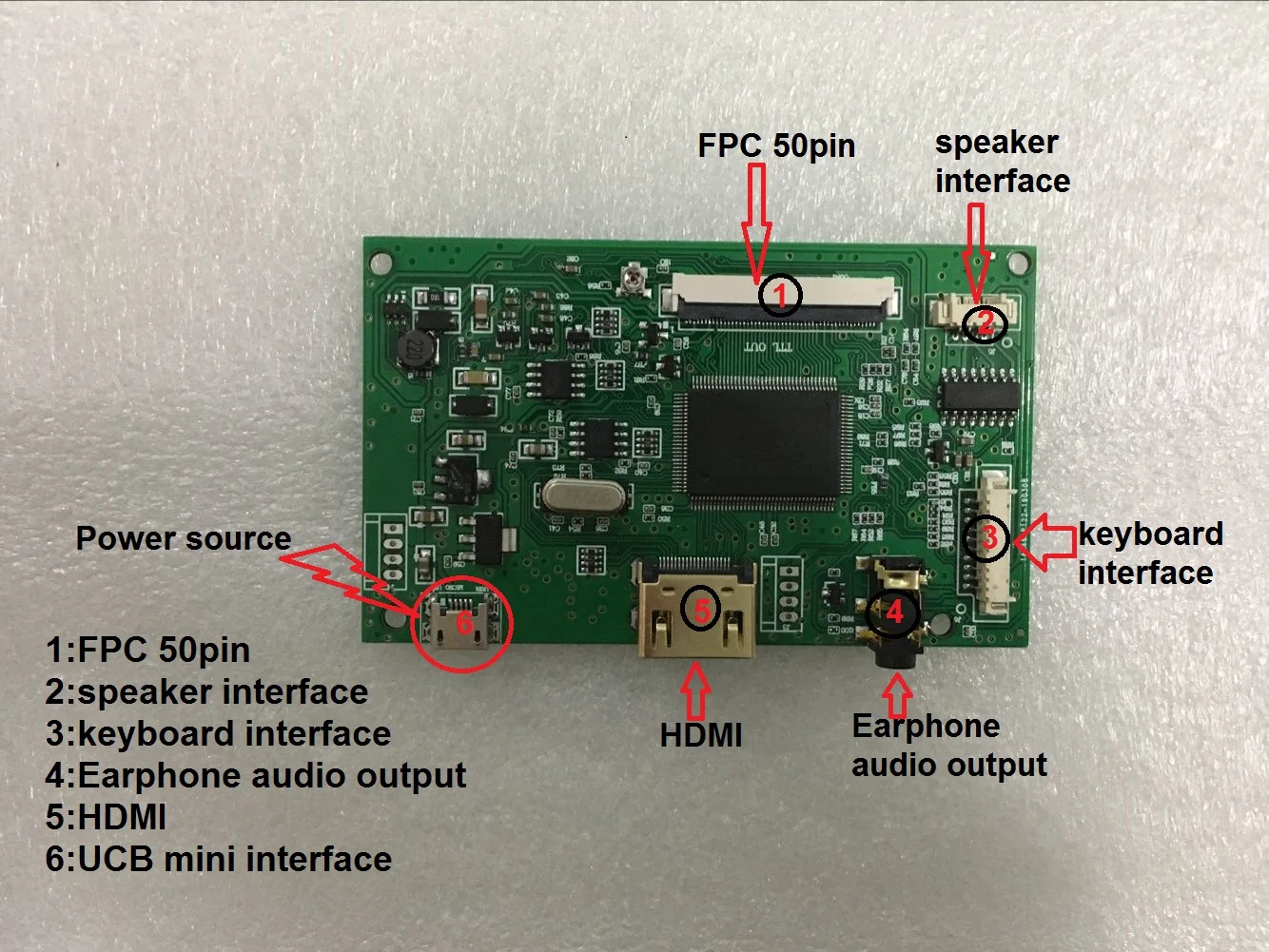 ЖК ttl LVDS плата контроллера HDMI VGA 2AV 50 PIN для AT070TN90 92 94 Поддержка автоматически Raspberry Pi драйвер платы