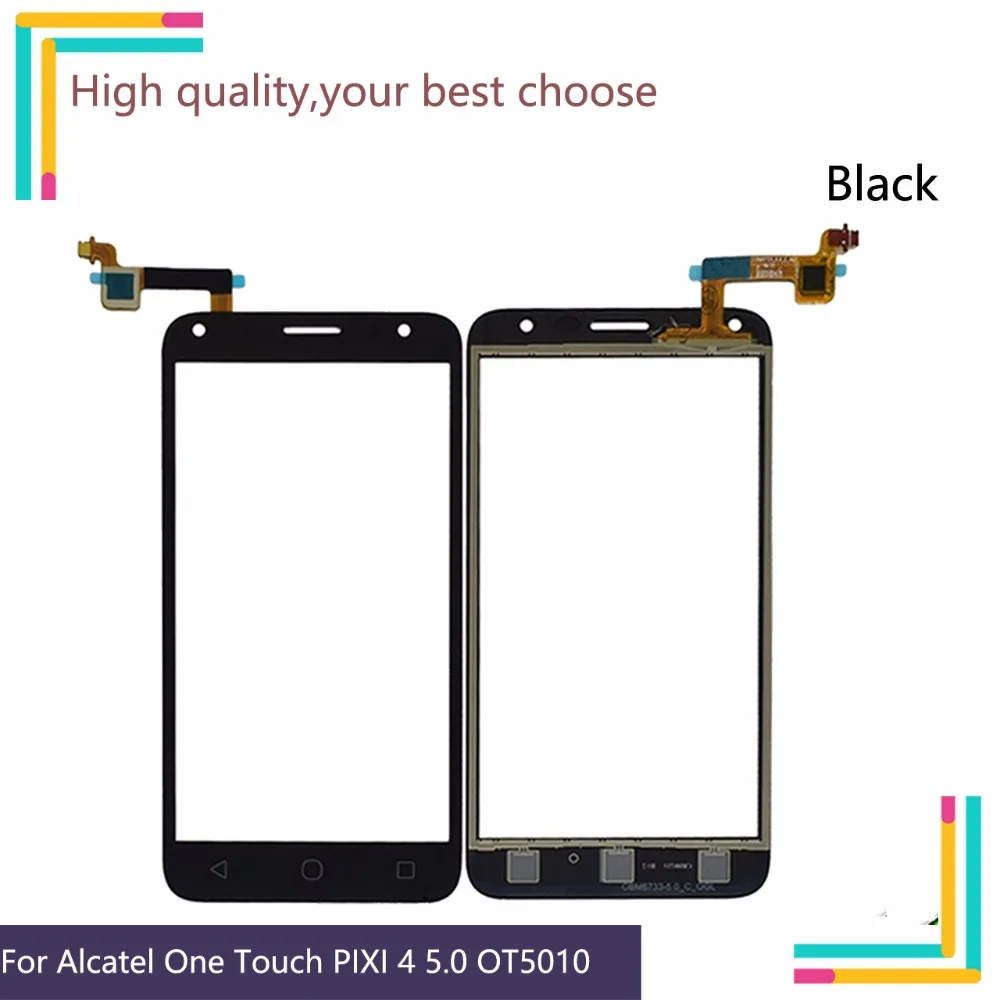 

10Pcs For Alcatel One Touch Pixi 4 5.0 OT 5010 5010D 5010E 5010G 5010X OT5010 Touch Screen Panel Sensor Digitizer Touchscreen