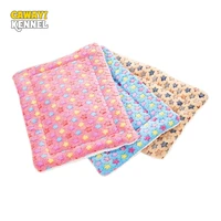 cawayi kennel dog cat rest blanket foldable pet cushion dog cat bed coral cashmere soft warm sleep mat sweet dream bed d1056