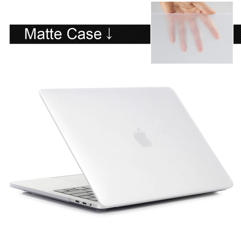 Новый жесткий матовый чехол с кристаллами для MacBook Air 11 air 13 дюймов A1466 A1932 Pro 3 15 Retina
