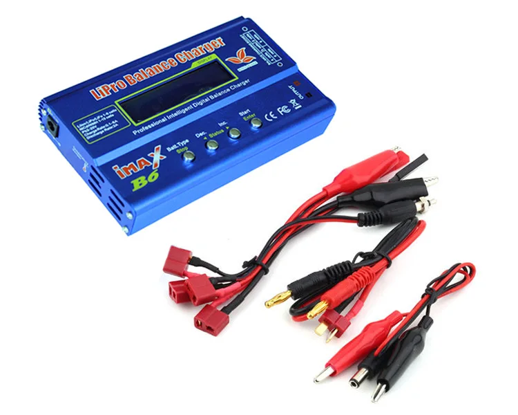 no adapter IMAX B6 80 Вт баланс зарядное устройство Dis зарядное устройство для RC вертолет nimh nicd самолет интеллектуальное зарядное устройство - Цвет: no adapter