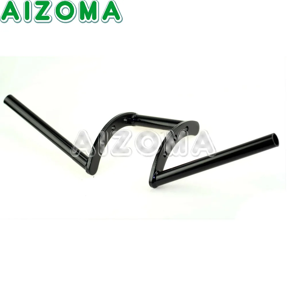 Черный Драг руль 1 &quotZ Ручка Бар мотоцикл дюймов Железный откат для Harley Sportster Chopper