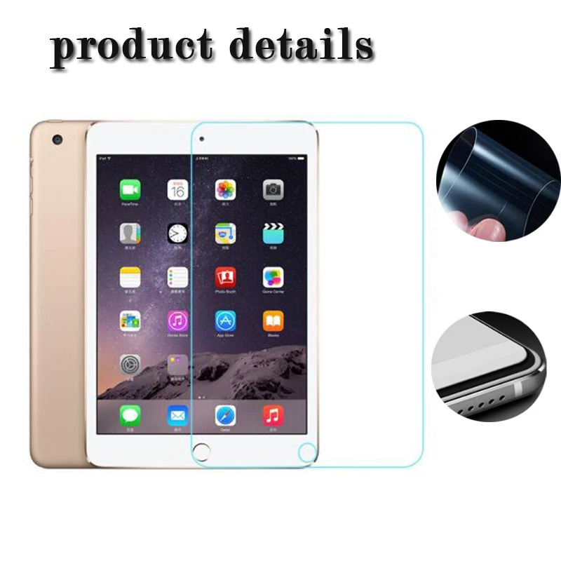 Закаленное стекло для i Pad mini 1/2/3 mini4 5 Pro 9 7 10 11 2018 A1673 Защитная пленка планшета
