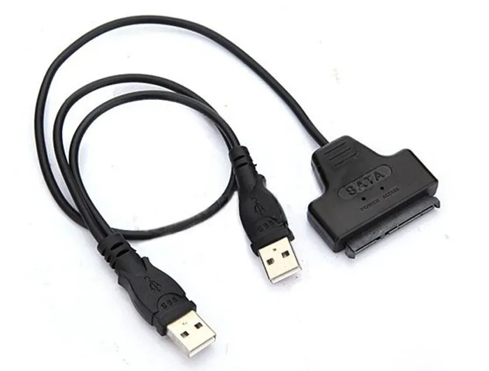 CARPRIE Новый USB 2 0 для SATA 7 + 15 Pin 22 адаптер кабель 5 &quotдюймовый жесткий диск HDD 90703 |