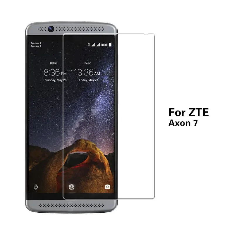 Высококачественное взрывозащищенное Закаленное стекло для ZTE Axon 7 MAX 2017 Mini 7S
