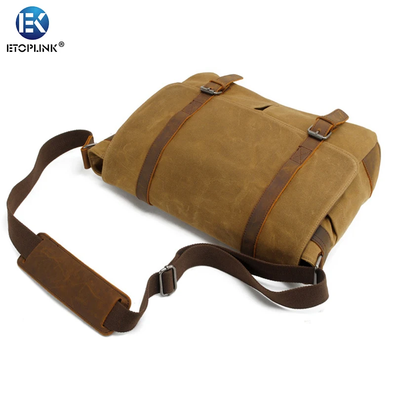 E6930 портативная винтажная Холщовая Сумка через плечо для DSLR камеры Диагональная
