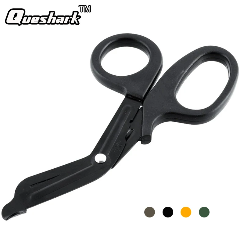 

EMT EDC Gear Tactical Rescue Scissor Trauma Gauze IFAK Emergency First Aid Shears Outdoor Paramedic Bandage Tijera Rescate