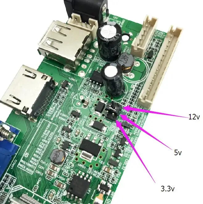 D3663LUA цифровой ТВ плата DVB-T2/T/C Универсальный ЖК LED ТВ контроллер драйвер платы с кабелем инвертор