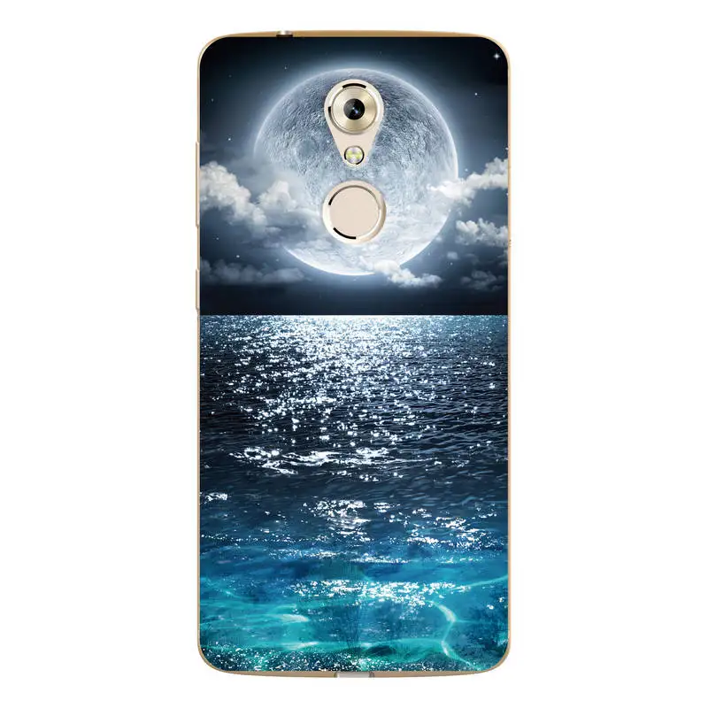 Чехол для ZTE Axon 7 Mini с милым рисунком животных и пейзажей, печатный узор, задняя крышка для телефона 7 Mini Fundas on.
