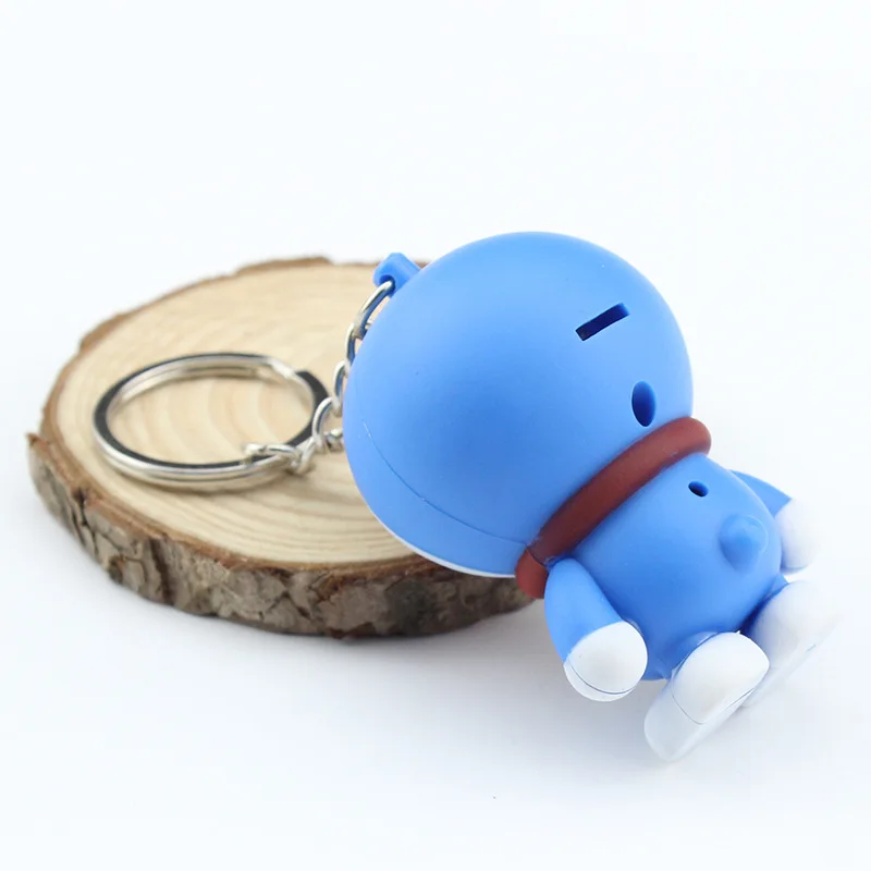 Мультяшные фигурки Doraemon игрушка со светодиодной подсветкой кукла брелоки