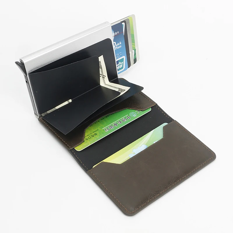 Держатель для карт кошелек многофункциональный кредитный телефон RFID блок