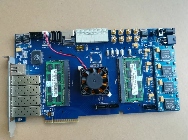 Макетная плата Altera FPGA PCIe макетная Arria V 10 плата|Аксессуары для демонстрационных