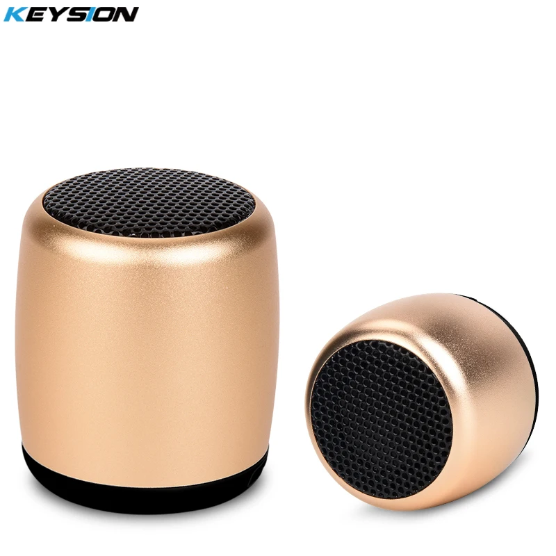 KEYSION коспактная Портативная зарядка Беспроводная bluetooth колонка стерео звуковая
