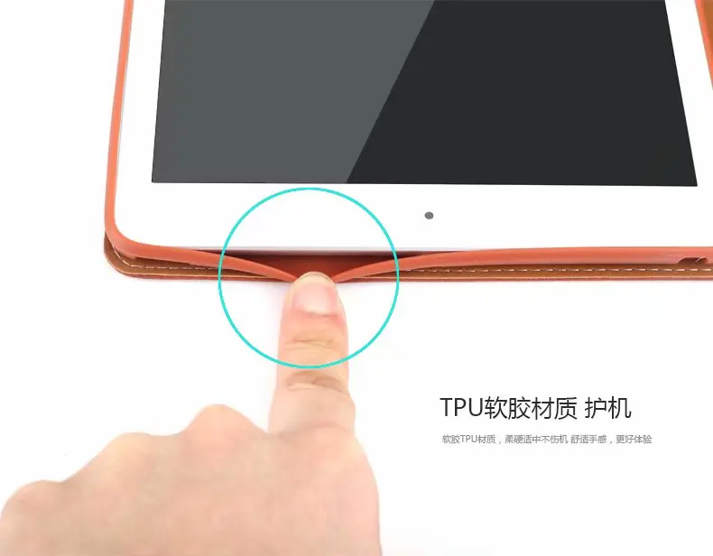 Чехол из натуральной воловьей кожи для нового ipad 9 7 2017 2018 Силиконовый ТПУ чехол