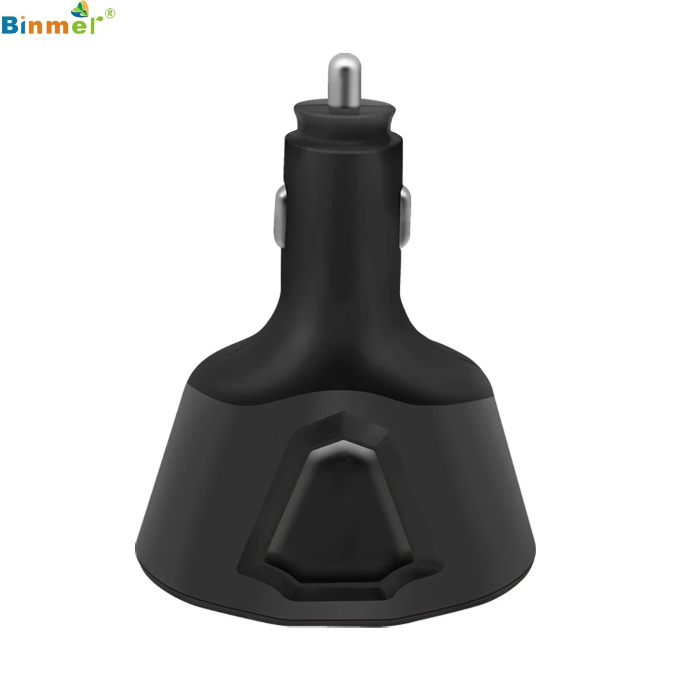Binmer автомобильное зарядное устройство с двумя usb точечными дымоотверстиями для