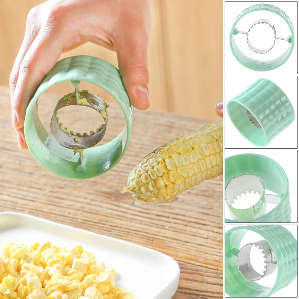 Новинка портативный домашний нож очиститель от кожуры Kerneler Кукуруза зачистки Cob