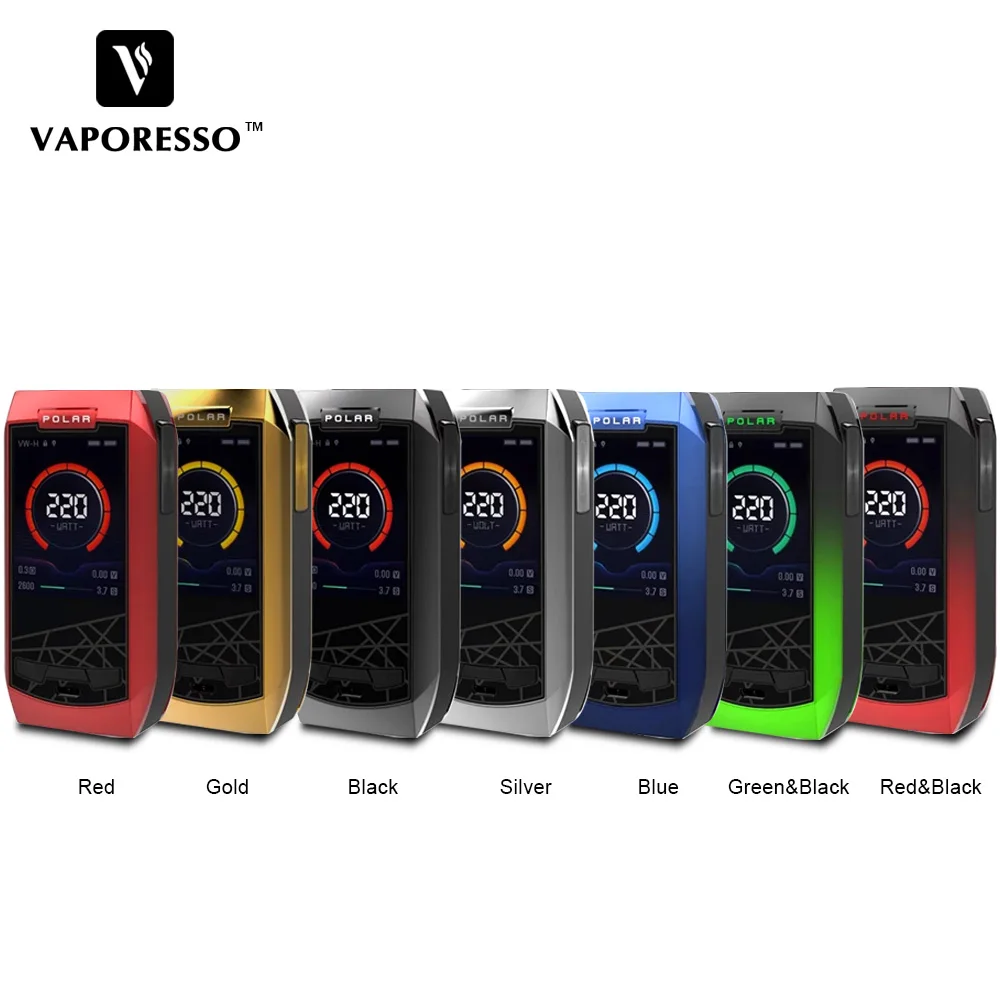 Электронная сигарета испаритель Vape Mod оригинальный Полар-флиса 220 Вт TC Box MOD с 2