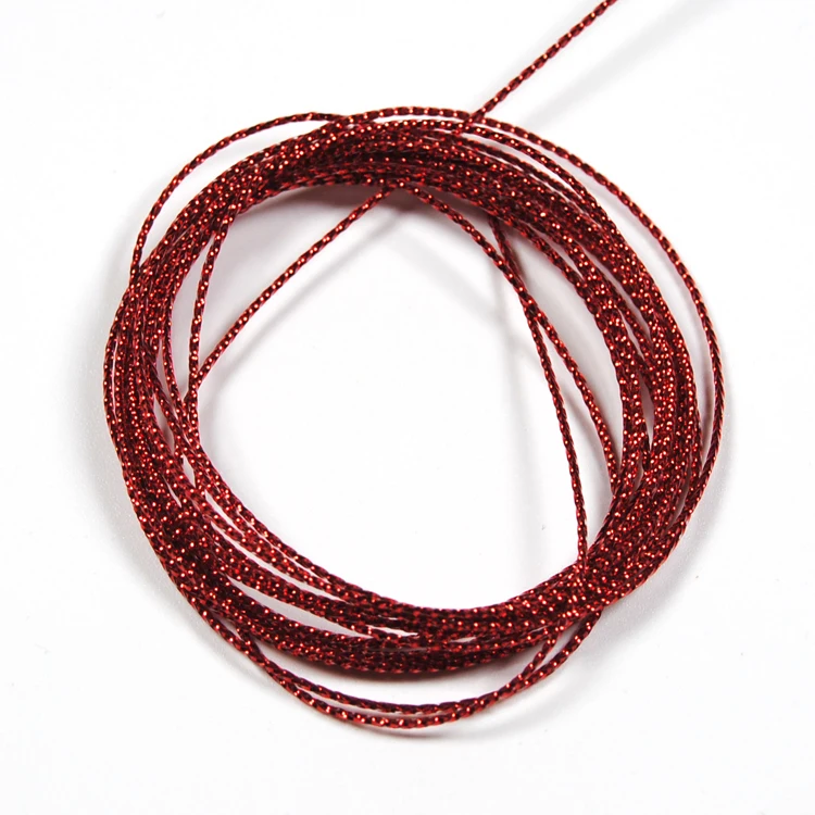 [1 шт.] 2 ярда блеск для вязания мушек в рубчик чиронид Нимфа оплетка линия