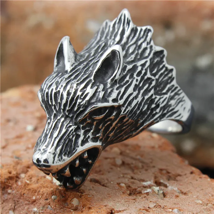 1 шт. мужские кольца из нержавеющей стали 316L|sliver ring|ring ringbiker ring |
