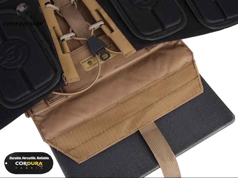 EMERSON CP Style Cherry Plate Carrier тактический боевой жилет Molle NCPC подлинный коричневый Койот