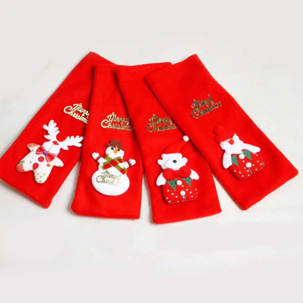 Рождественская бутылка вина Обложка сумка Navidad Банкетный Рождественский ужин