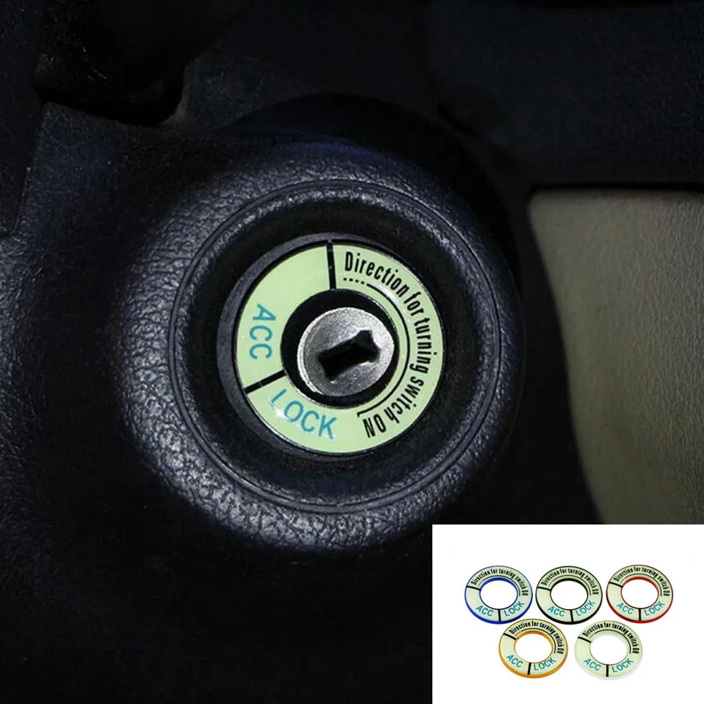 Для Peugeot 206 207 2008 4008 5008 Citroen Sega C4L C5 408 301 307 508 Elysee кольцо зажигания светящееся