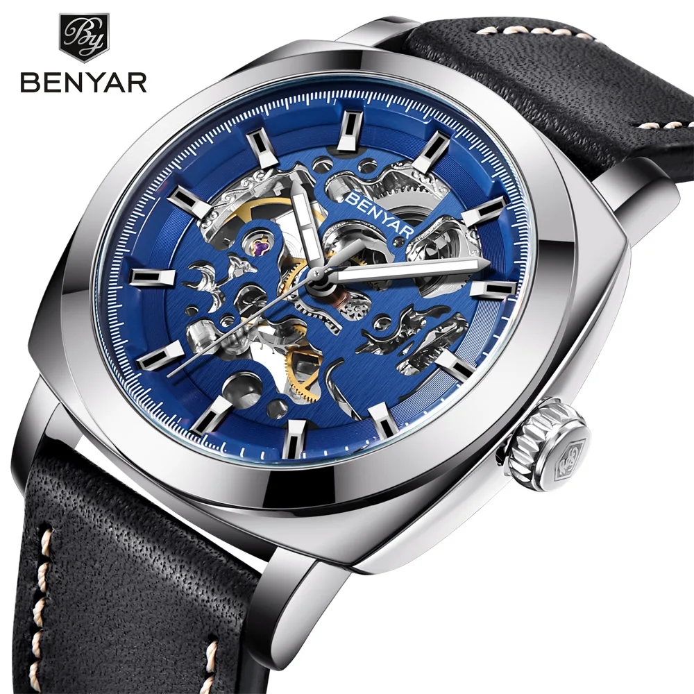 

BENYAR Top Brand Luxury Men's Watches Business Automatic Mechanical Watch Men Waterproof Sports Wrist Watches Relogio Masculino