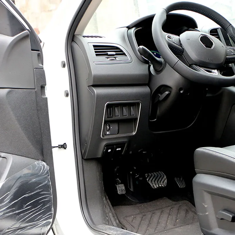 Автомобильные хромированные наклейки Jameo для автомобильных фар переключателей